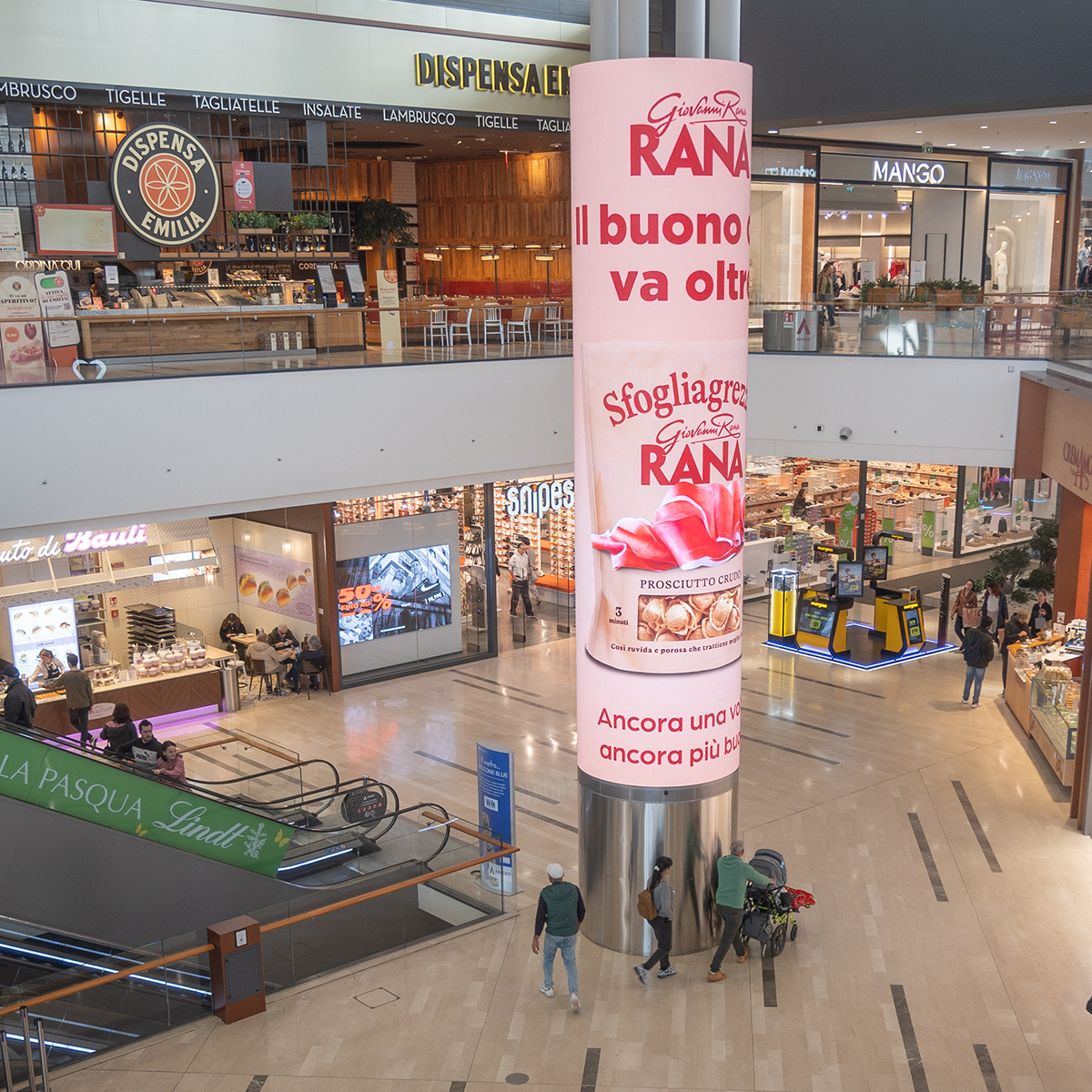 Ledwall Adigeo Cilindrico - Immedya Technology